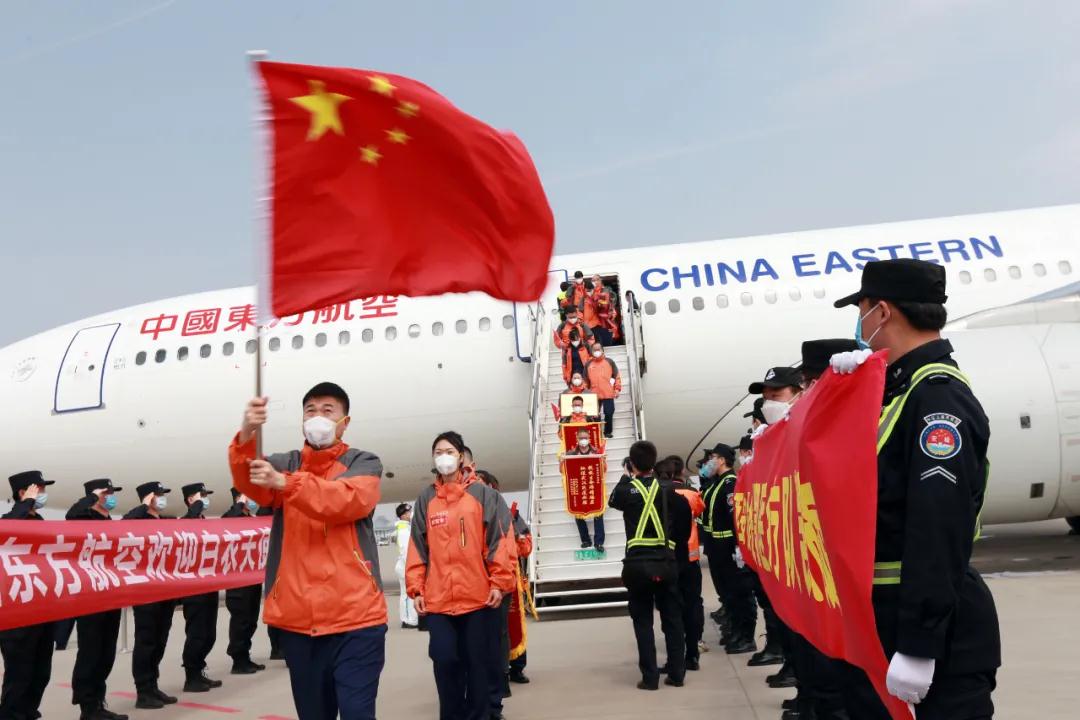 凱旋！西安國際醫(yī)學(xué)中心醫(yī)院支援湖北醫(yī)療隊(duì)回家