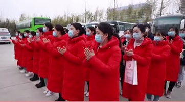 再出發(fā)！核酸檢測(cè)隊(duì)支援未央
